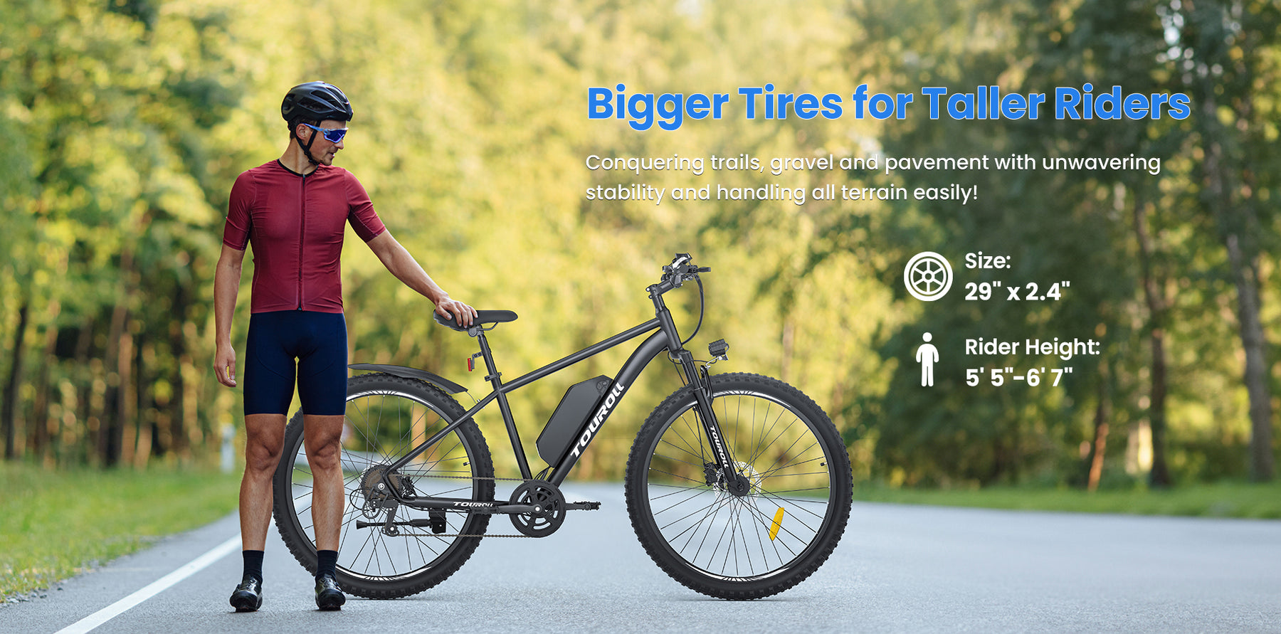 Elektrický bicykel Touroll U2